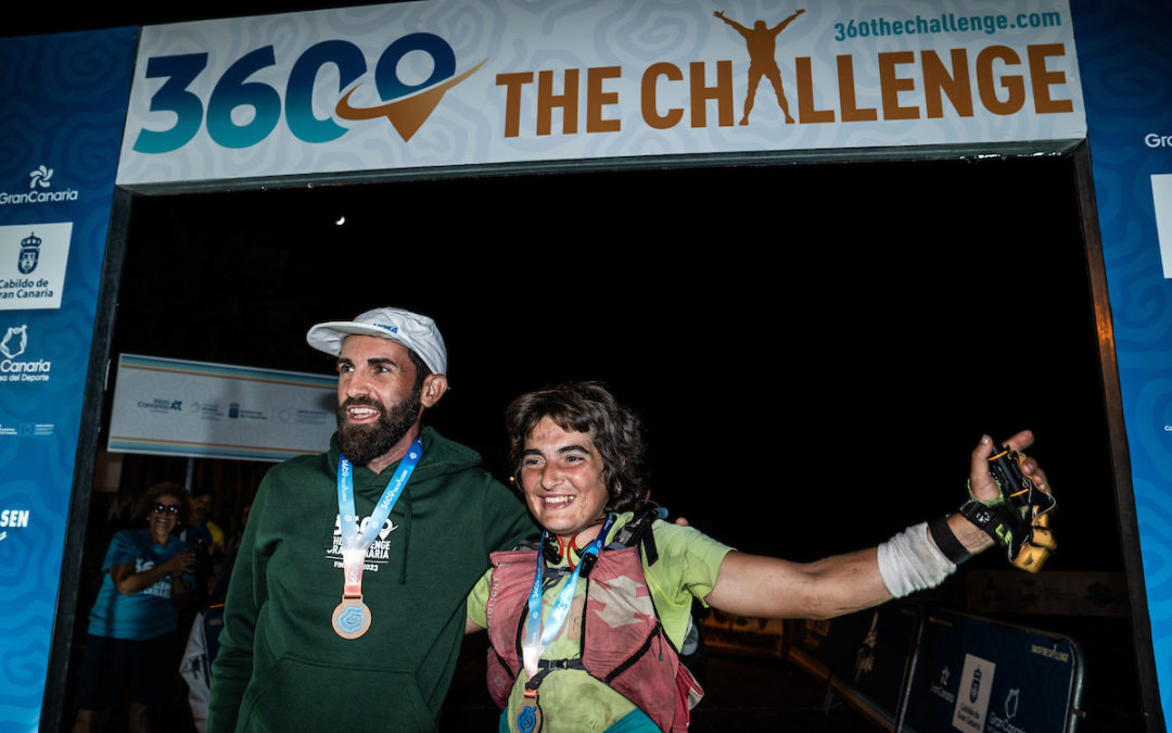 Romanian Claudiu Beletoiu and French Claire Bannwarth emerge as the winners of the 360º The Challenge Gran Canaria