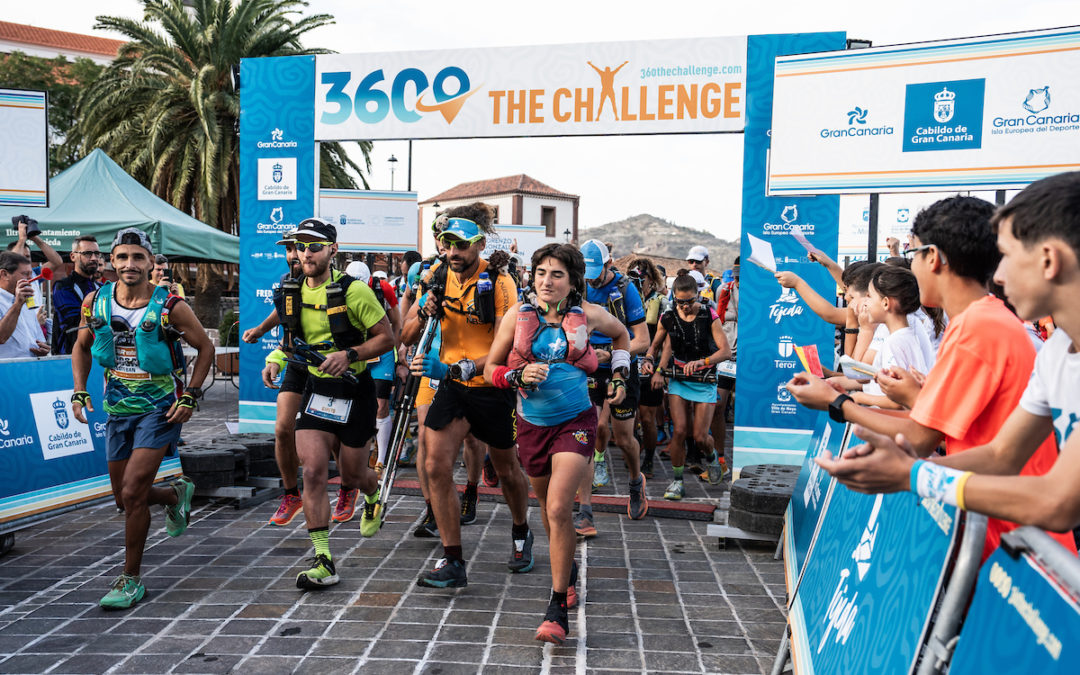 Extreme heat conditions accentuate the physical requirement of the 360º The Challenge Gran Canaria